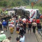  El accidente del sábado 23 de marzo dejó 13 fallecidos y 17 personas heridas.  