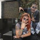  Cuando caminan por las calles, la gente los mira y en realidad se asusta. Con la boca abierta, las personas se asombran de ver, sobre todo a Kalaka, en la vía.   