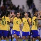  La garra Verdeamarela se impuso y golearon 5-0 a su rival la Selección femenina de Bolivia. 