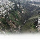  Las quebradas  son un desfogue natural de las lluvias. 