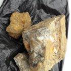  Las piedras contenían oro, plata y cobre.  