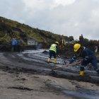  El bloqueo ocurrió la madrugada de este 4 de diciembre. 