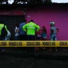  Las autoridades realizaron el levantamiento del cadáver. 