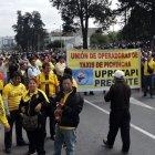  La movilización arrancó desde el parque El Arbolito, la mañana del martes 20 de noviembre de 2018. 
