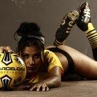  Siempre ha sido torera. Hoy estará en el estadio apoyando a su equipo.  