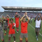  El empate, sin goles, que sacó este sábado en su visita a uno de los colistas del torneo, Guayaquil City, le valió para completar 46 puntos, inalcanzables para el Barcelona. 