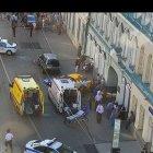  Organismos de socorro atendieron el accidente.  