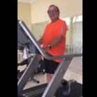  El video fue grabado mientras Noboa realizaba actividad física. 