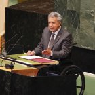  En el encuentro participan 50 jefes de Estado reunidos en Nueva York.  