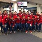  El combinado de Chile arribó el domingo a Ecuador. 