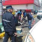  Desde junio se realizó 126 retiros de mercadería y enseres. En el Centro Histórico se creo un cerco.  