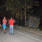  El cuerpo de la mujer fue trasladada hasta el Centro Forense de Machala. 