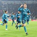  Cristiano Ronaldo marcó los dos primeros tantos (minutos 3 y 64), y dio el pase de gol a Marcelo en el tercero (72).  