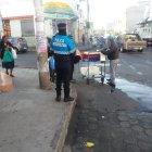  Desde el fin de semana, los agentes de control iniciaron algunos operativos para mantener el espacio público en orden y alejar a los mercaderes irregulares.  