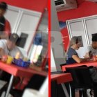  Renata Mejía fue captada en un restaurante de Guayaquil 