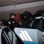  Los implicados fueron trasladados al Complejo Judicial para la audiencia.   