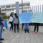  Familiares de la joven piden justicia. 