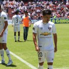  Sherman Cárdenas jugador de Liga de Quito. 