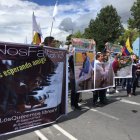  Familiares de los colaboradores de El Comercio marcharon por su libertad. Comunicaron a la sociedad las identidades de los desaparecidos. 