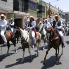  El recorrido fue precedido por Galo Bajaña Chávez, titular de la agrupación. 