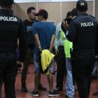  David Rolando Briones Macías, de 22 años, fue detenido como presunto sacapintas, que asaltó en la Universidad Estatal.  