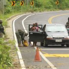  Fuerzas militares realizan operaciones de seguridad en la frontera norte.  