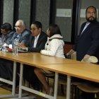  Parte de la defensa de Rafael Correa.  