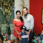  Tomalá no es primeriza, su hija Valentina ya tiene 5 años.  