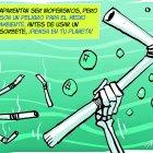   ...Campaña mundial contra el sorbete de plástico... 