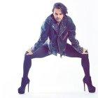  Yanis Marshall ofreció una clase de danza en la capital. 