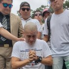  El artista celebró su cumpleaños número 39 con una caminata en Guayaquil. 