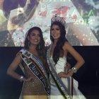  Andrea Eras, Virreina y Romina Astudillo Reina de Machala 2018. 