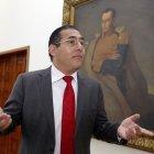  El ministro de Defensa, Patricio Zambrano, informó sobre el ataque ocurrido el lunes en la comunidad El Pan. 