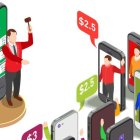  Algunas aplicaciones permiten a los usuarios entrar en una especie de subasta para pagar menos por sus necesidades. 