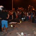  La CTE tuvo que cerrar la vía por unos momentos para recoger las evidencias.  