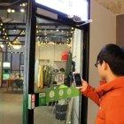  Tienda del gigante tecnológico chino Tencent ubicada en un centro comercial de la ciudad china de Shanghái, se llama We Life. 