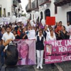  Tres mil personas marcharon en Taxco para exigir a las autoridades que encuentren a César, asesino de Magdalena. 