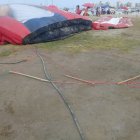  Por ahora esta prohibida la colocación del tobogán hasta que se tenga un informe técnico.  