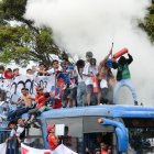  Esta fiesta se desarrolló horas previas al partido entre Liga de Quito e Independiente del Valle. 