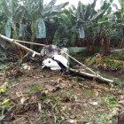  El piloto logró salir de la avioneta.  