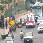  Tras el siniestro, ocurrido en horas de la mañana, cuatro personas resultaron heridas. 