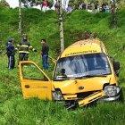  La furgoneta estaba ocupada por infantes de entre 6 y 13 años. 