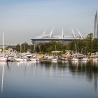  El estadio de San Petersburgo albergará seis partidos de fútbol de la Copa Mundial 2018, incluida la semifinal y el partido por el tercer puesto. 