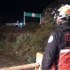  El hombre había desparecido cuando trataba de cruzar con su moto.  