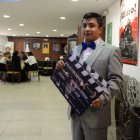  Hamilton Monar recibió premio en la Casa de la Cultura. 