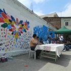  El lugar se convirtió en un escenario de paz  y alegría. 