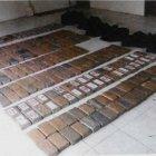  Droga incautada en urbanización privada.  