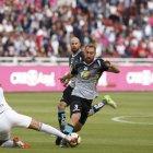  Pablo Burzio en el encuentro frente a Liga de Quito.  
