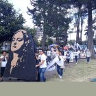  La tarde del sábado se realizó una marcha por las calles de Quito para exigir justicia ante casos de desapariciones. 