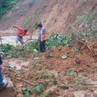  Derrumbes en las vías de Zamora.  